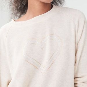 Aeropostale heart sweater & pants set